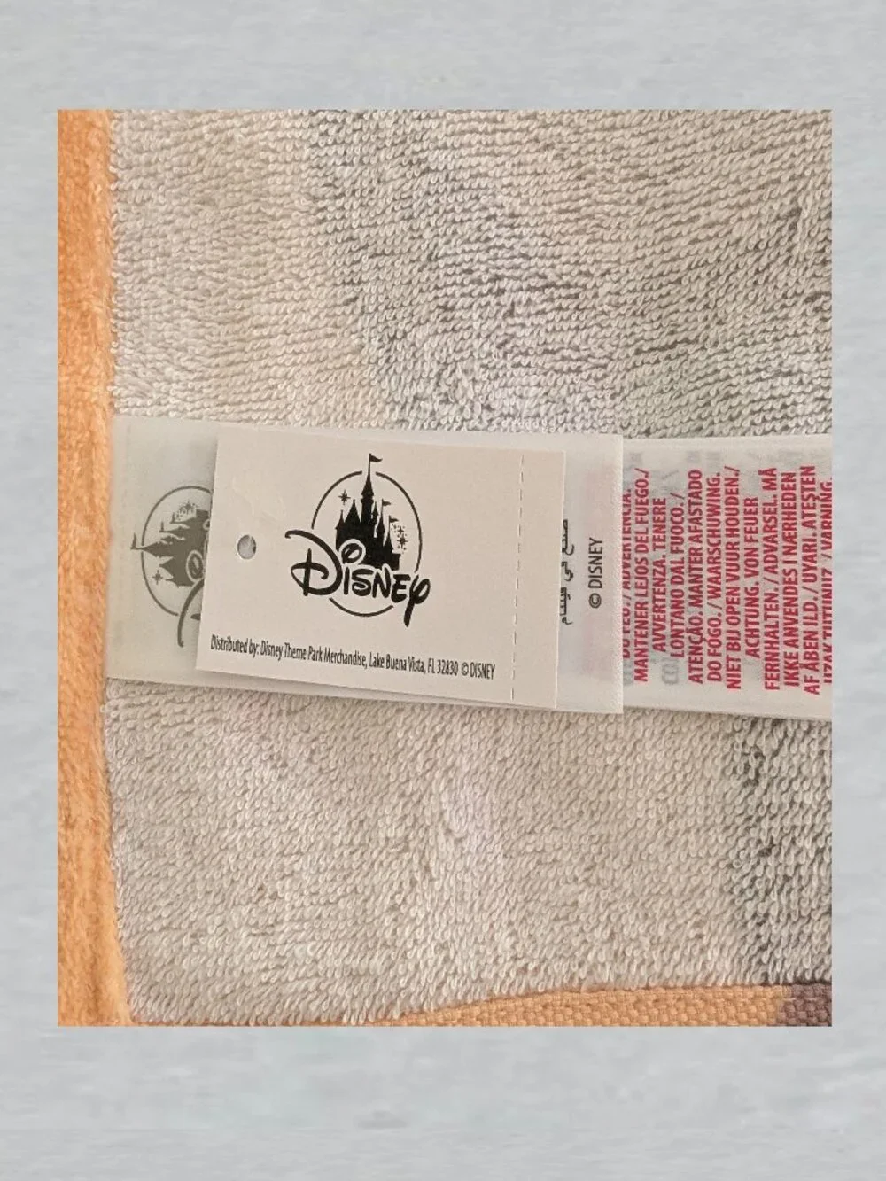 Rapunzel Beach Towel Measutes 29 x 59 Inches